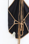 BASERANGE 25 Spring/Summer France Silk Toma Top Strap Vest BAS-TOMA-WS-AU23-HEI Black